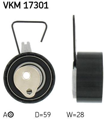 Polea tensora, correa distribución SKF ref. VKM 17301